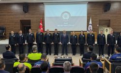 KIRŞEHİR EMNİYETİ’NDE RÜTBE TERFİ TÖRENİ DÜZENLENDİ