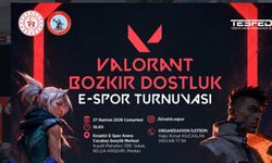 “VALORANT BOZKIR DOSTLUK E-SPOR TURNUVASI” BAŞLIYOR