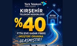 Türk Telekom Kırşehir’de Fiber Kullanım Oranı %40’a Ulaştı