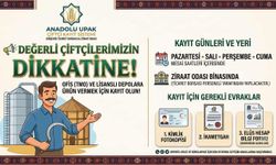 Kırşehir Ziraat Odası’ndan “Anadolu UPAK” Kayıt Duyurusu