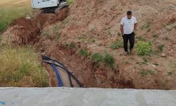 Eşrefli Köyü’nde içme suyu çalışmaları sürüyor