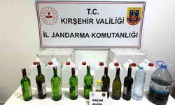 Kırşehir'de Kaçak İçki Üretilen Adrese Baskın: 1 Gözaltı