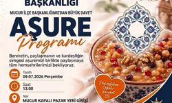 Mucur'da Aşure Programı Düzenleniyor