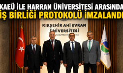KAEÜ ile Harran'dan Ortak Protokol
