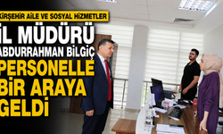 Aile ve Sosyal Hizmetlerde Personel Buluşması