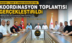 Kırşehir Tarım'da İstişare Toplantısı