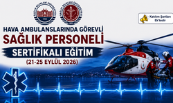 Hava Ambulansı Personeli Eğitim Programı Başvuruları Başladı