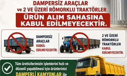 Dampersiz araçlar ve çift römorklu traktörlere yasak geldi