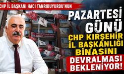 CHP Kırşehir İl Başkanlığı Binasında Devir Teslim Hazırlığı