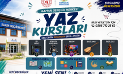Kaman Gençlik Merkezi'nden Ücretsiz Yaz Kursları
