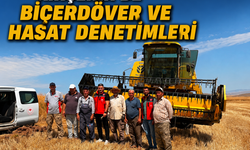 Kırşehir'de Hasat ve Biçerdöver Denetimi
