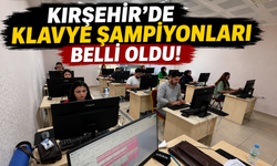 Kırşehir'de Klavye Yarışına Yoğun İlgi