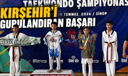 Kırşehir'e Taekwondoda Türkiye Derecesi