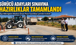 Sürücü Adayları Sınavına Hazırlıklar Tamamlandı