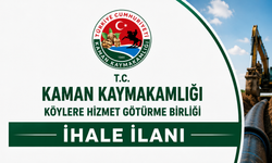 Kaman Kaymakamlığı'ndan İhale İlanı