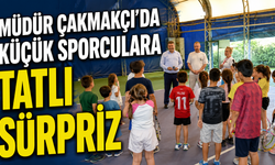 İl Müdürü Çakmakçı'dan Minik Sporculara Dondurma Sürprizi