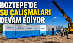 Boztepe'de Altyapı ve Su Çalışmaları Aralıksız Sürüyor