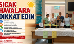 KEAH'ta Aşırı Sıcaklara Karşı Bilgilendirme Standı Açıldı