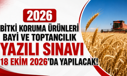 Bitki Koruma Bayileri İçin Sınav Tarihi Belli Oldu