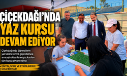 Çiçekdağı’nda Yaz Kursunda Renkli Buluşma