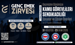 Memur-Sen'den Gençlere "I. Genç Emek Zirvesi" Daveti