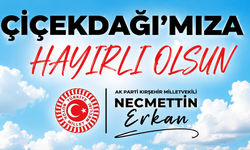 Kırşehir Çiçekdağı'na Çevre Yatırımı
