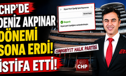 Deniz Akpınar CHP'den İstifa Etti