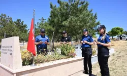 Kırşehir Polisi Şehit Ailesini Yalnız Bırakmadı