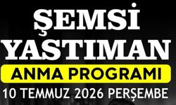 Kırşehir'de Şemsi Yastıman Anma Programı Düzenlenecek