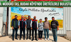 İl Müdürü Taş, Budak Köyü'nde Üreticilerle Buluştu