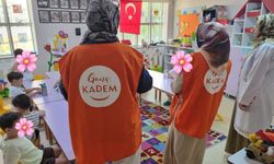 Kur'an Kursu Öğrencileriyle Bir Araya Geldiler
