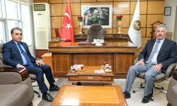 Vali Yardımcısı Çetinkaya’dan Müftü Tekin’e veda ziyareti
