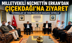 Milletvekili Erkan'dan Çiçekdağı'na Ziyaret