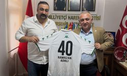Çağatay Torun’dan Adalı’ya Forma Hediyesi