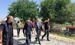 Çiçekdağ Kaymakamı Öğüt Köy Yollarını İnceledi