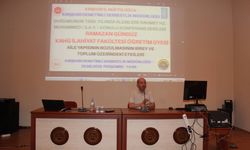 Yükümlülere "Aile Yapısı" Semineri