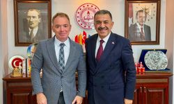 MHP İl Başkanı Deniz, İl Milli Eğitim Müdürü Gülşen’i Ziyaret Etti
