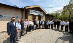 DERNEK BAŞKANLARI VE VAKIF ÜYELERİ KAHVALTIDA BULUŞTU