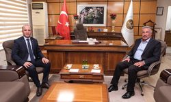 Vali Yardımcısı Gündüz ve Müftü Tekin Bir Araya Geldi