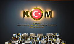İş yerinde 15 bin 80 adet doldurulmuş makaron ele geçirildi