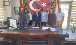 Bilgiç, Türk Sağlık-Sen Yöneticilerini Ağırladı