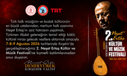 2. Neşet Ertaş Festivali'nde Geri Sayım