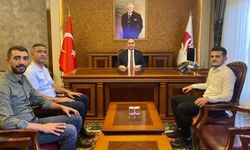 Başhekim Yıldız ve Hastane Yönetiminden Yüksel’e Ziyaret