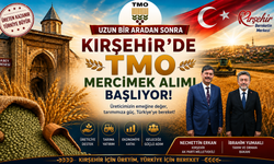 NECMETTİN ERKAN’DAN MERCİMEK ÜRETİCİSİNE TMO MÜJDESİ