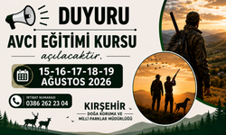 Kırşehir’de Avcı Eğitimi Kursu Açılıyor