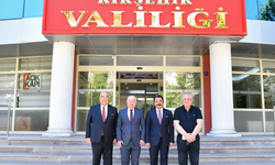 Vali Demiryürek Misafirlerini Ağırladı