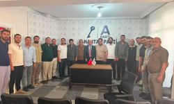 Şaban Çelik’ten İl Başkanlığına Nezaket Ziyareti