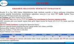 KIRŞEHİR’DE MİLLİ EĞİTİME 126 KİŞİLİK TYP ALIMI