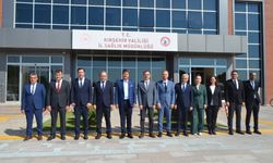 MİLLETVEKİLİ ERKAN’DAN İL SAĞLIK MÜDÜRLÜĞÜNE ZİYARET