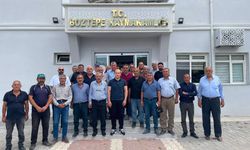 Boztepe’de Çiftçilerden Kaymakam Bayram’a Ziyaret